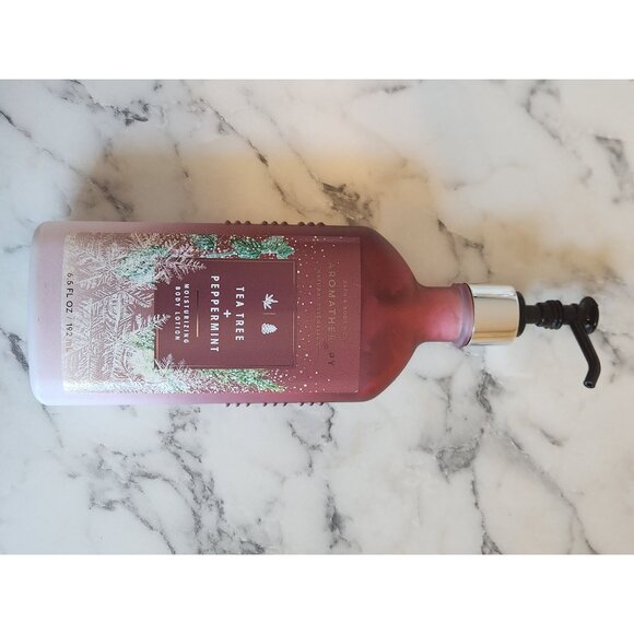 Bath & Body Works Aromatherapy Tea Tree & Peppermint Moisturizing Body Lotion - Picture 3 of 4